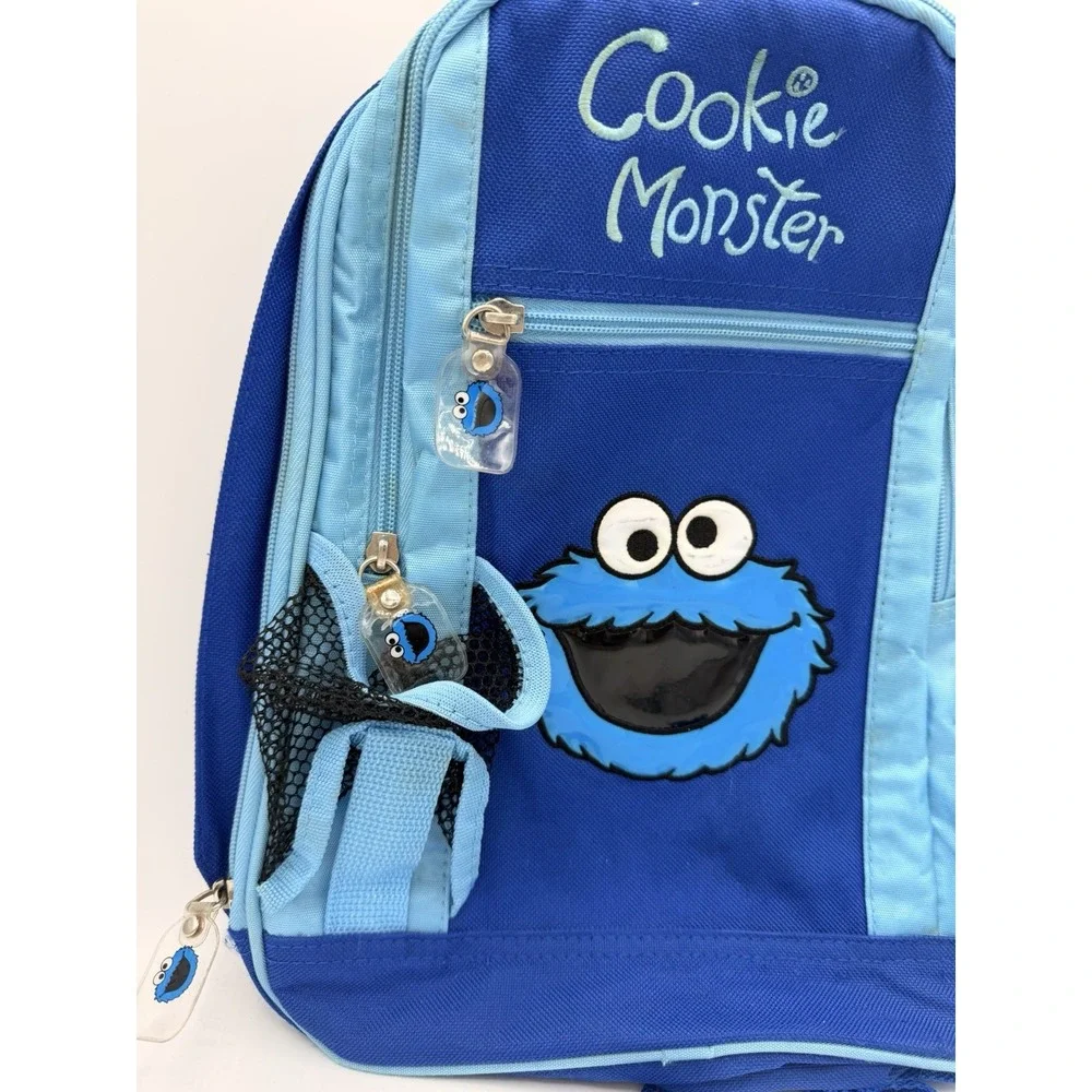 Vintage 2002 Cookie Monster Backpack Romar Accessories Sesame Street